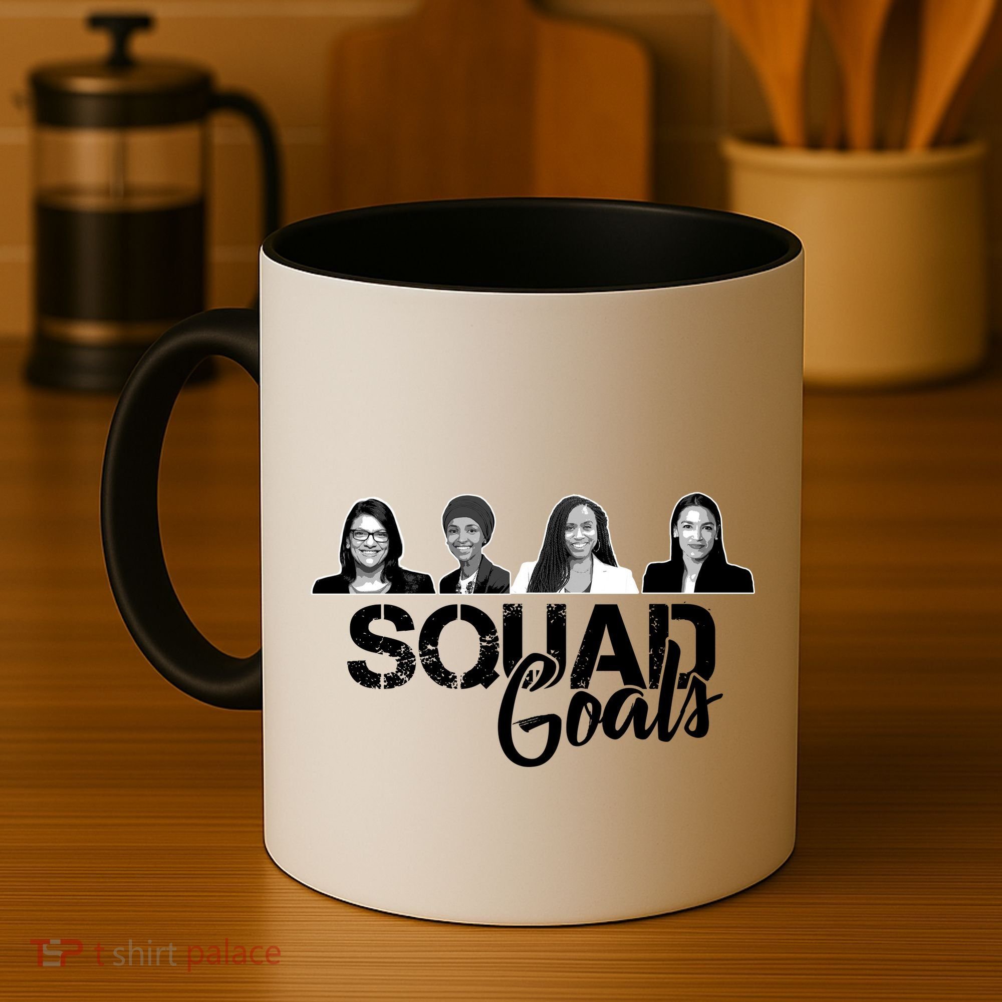 Squad Goals Tlaib Ocasio Cortez Pressley House Coffee Mug