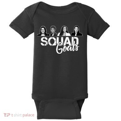 Squad Goals Tlaib Ocasio Cortez Pressley House Baby Bodysuit