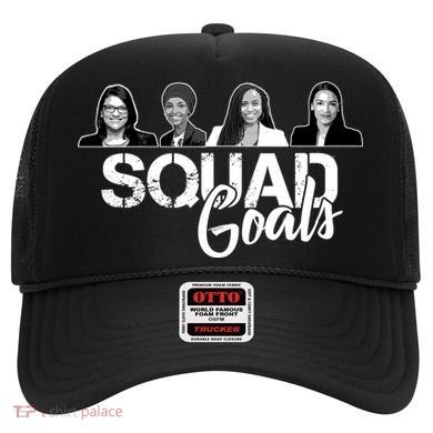 Squad Goals Tlaib Ocasio Cortez Pressley House Hat