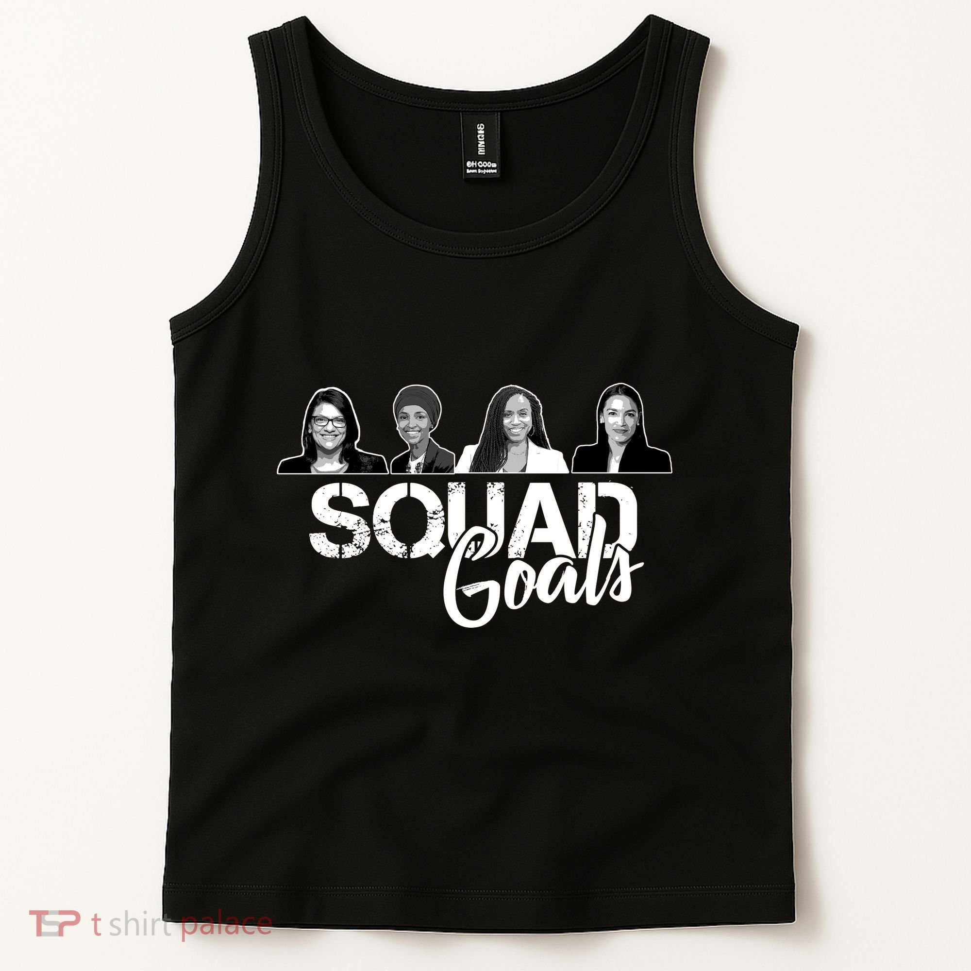 Squad Goals Tlaib Ocasio Cortez Pressley House Tank Top