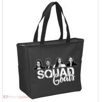 Squad Goals Tlaib Ocasio Cortez Pressley House Tote Bag thumb 2