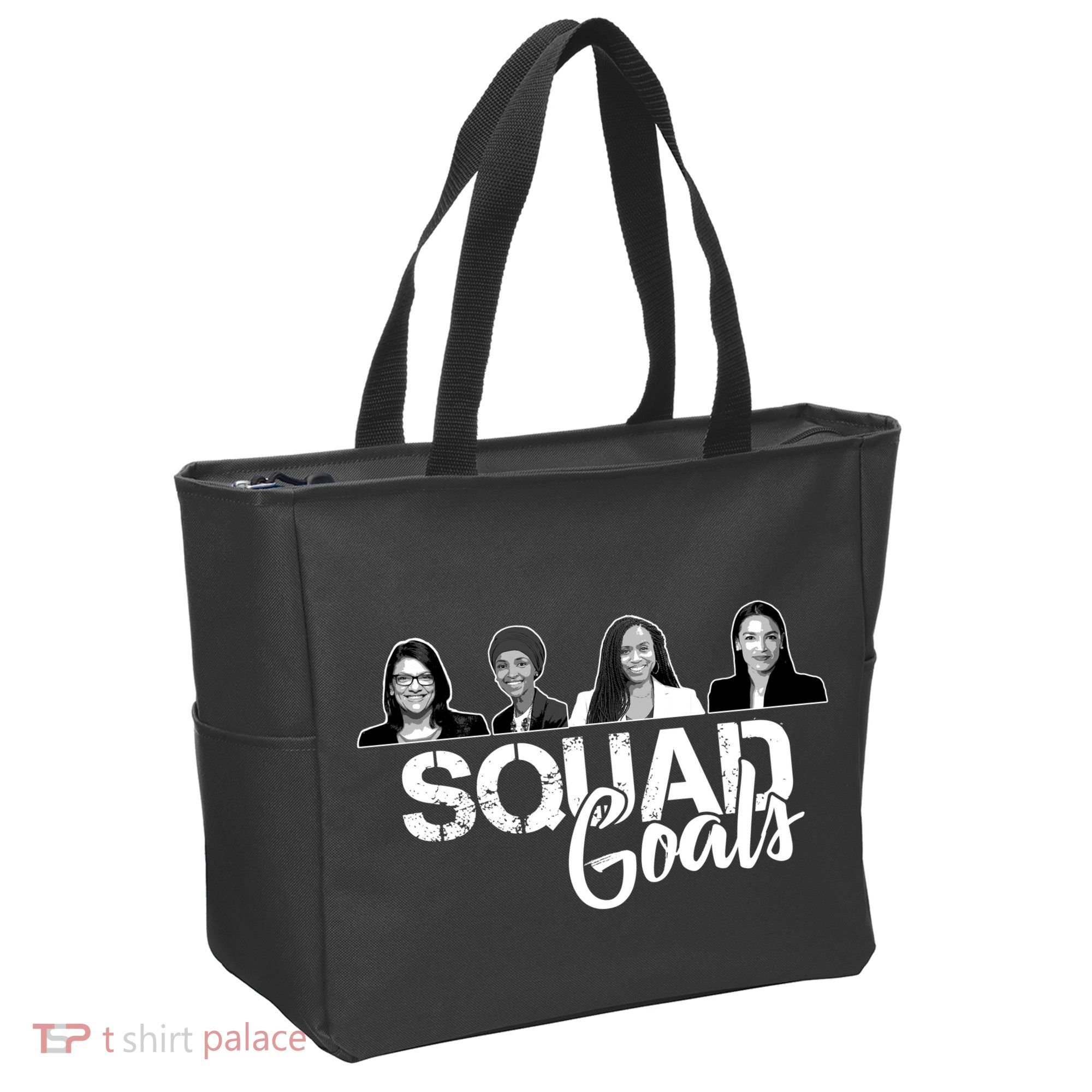 Squad Goals Tlaib Ocasio Cortez Pressley House Tote Bag