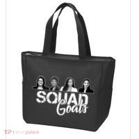 Squad Goals Tlaib Ocasio Cortez Pressley House Tote Bag thumb 3