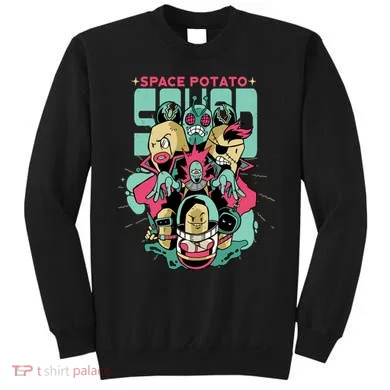 Squad Superhero Space Potato Sweatshirt