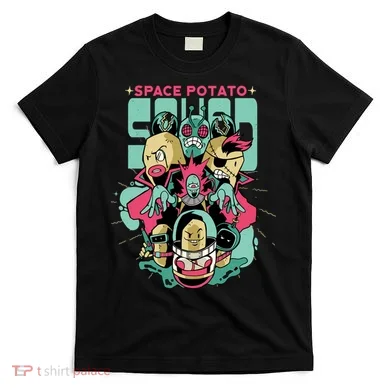 Squad Superhero Space Potato T-Shirt