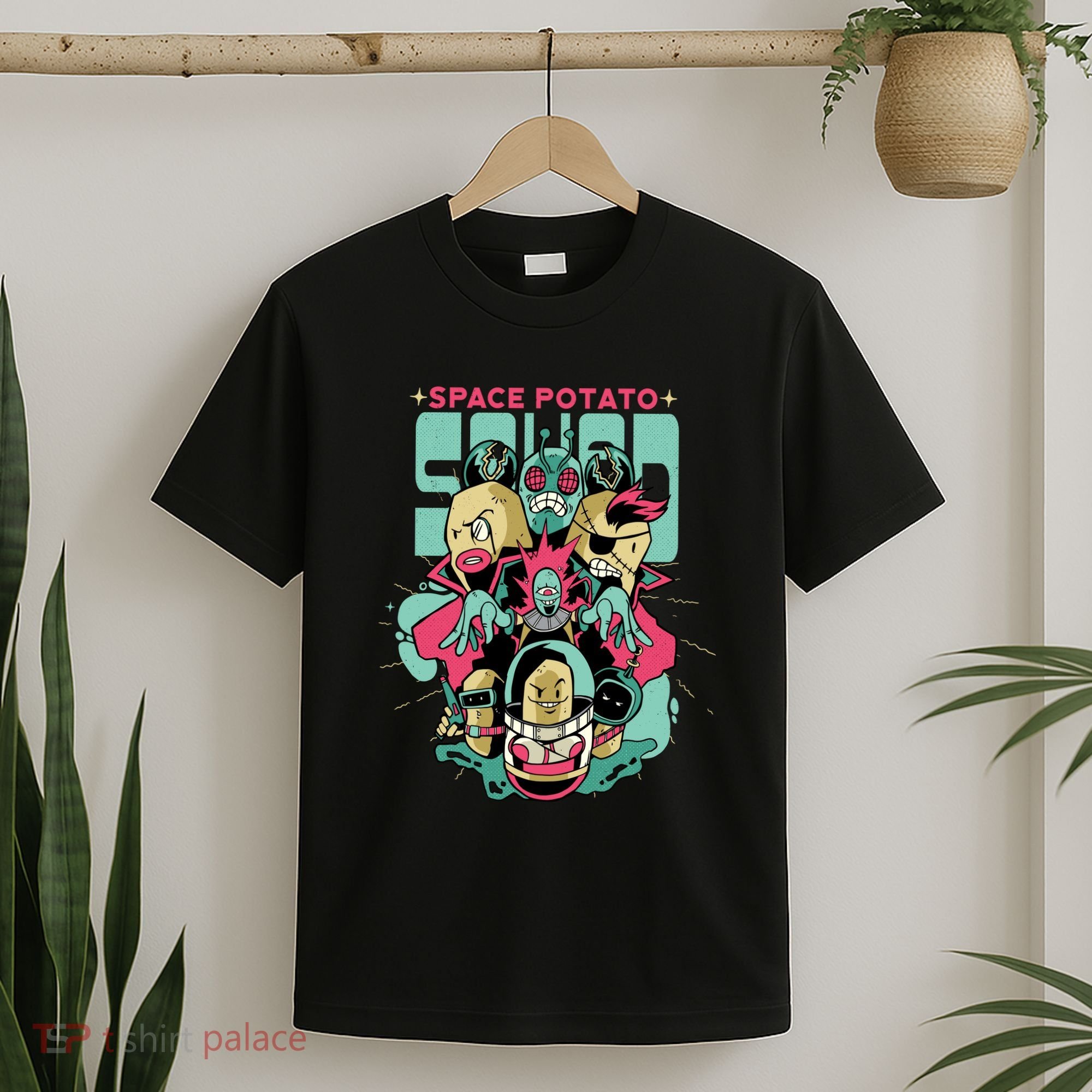 Squad Superhero Space Potato T-Shirt