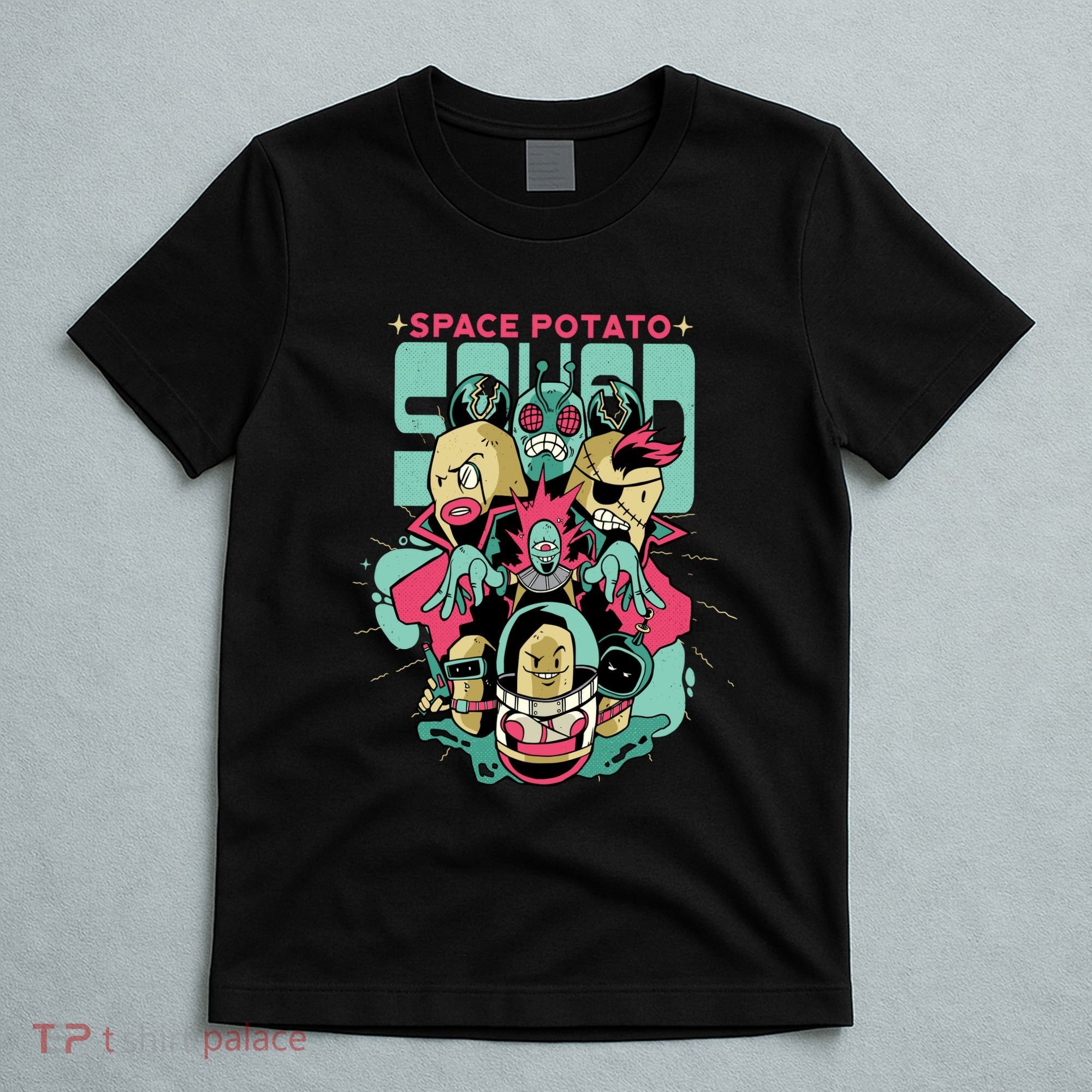 Squad Superhero Space Potato T-Shirt
