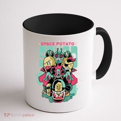Squad Superhero Space Potato Coffee Mug back