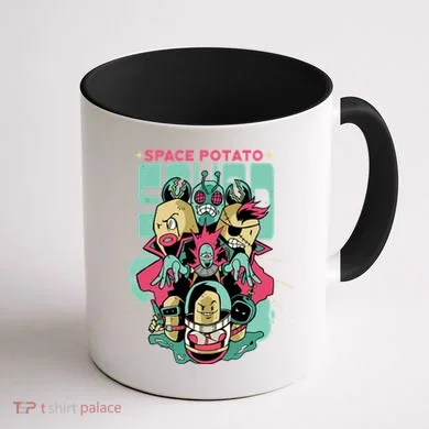 Squad Superhero Space Potato Coffee Mug back
