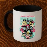 Squad Superhero Space Potato Coffee Mug thumb 2