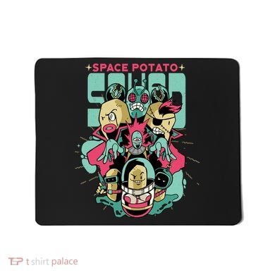 Squad Superhero Space Potato Mousepad