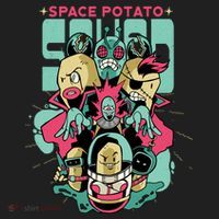 Squad Superhero Space Potato Women's Cooling Performance Crew T-Shirt thumb 2
