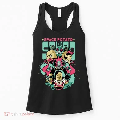 Squad Superhero Space Potato Women's Tank Top