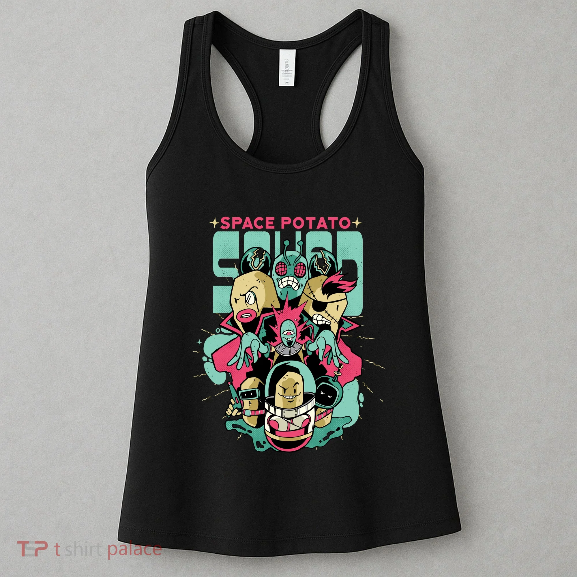 Squad Superhero Space Potato Women's Tank Top