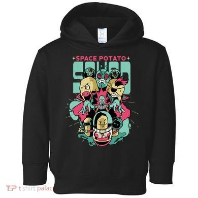 Squad Superhero Space Potato Toddler Hoodie