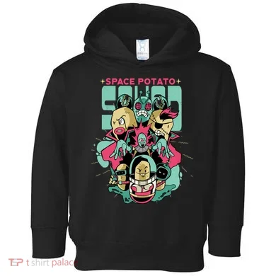 Squad Superhero Space Potato Toddler Hoodie