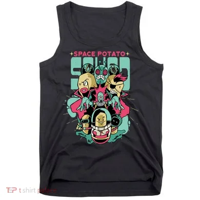 Squad Superhero Space Potato Tank Top