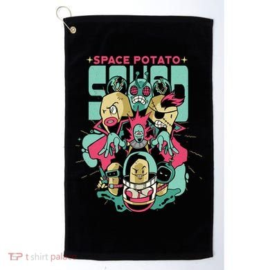 Squad Superhero Space Potato Golf Towel