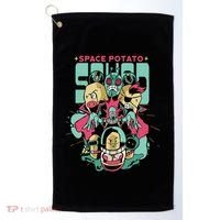 Squad Superhero Space Potato Golf Towel thumb 0