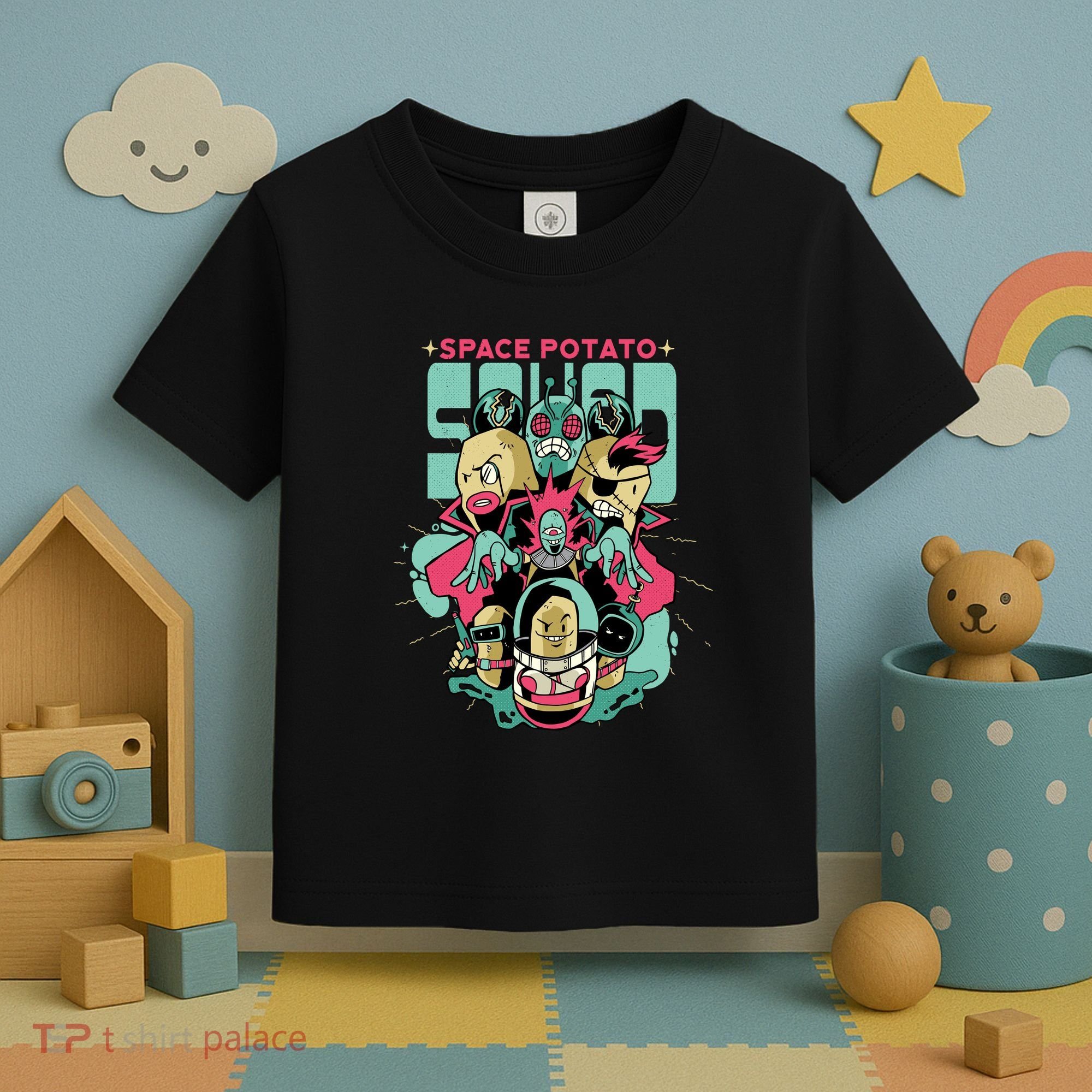 Squad Superhero Space Potato Toddler T-Shirt