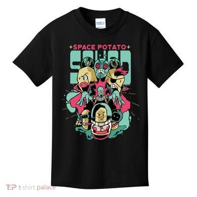 Squad Superhero Space Potato Kids T-Shirt