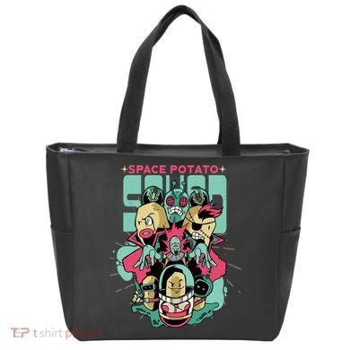 Squad Superhero Space Potato Tote Bag
