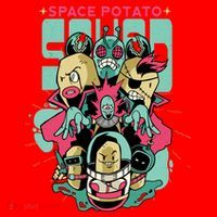 Squad Superhero Space Potato Santa Hat thumb 1