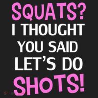 Squats? I Thought You Said Shots! Golf Towel thumb 3