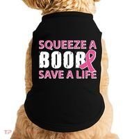 Squeeze A Boob Save A Life Doggie Tank thumb 0