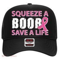Squeeze A Boob Save A Life Hat thumb 0
