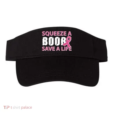 Squeeze A Boob Save A Life Visor