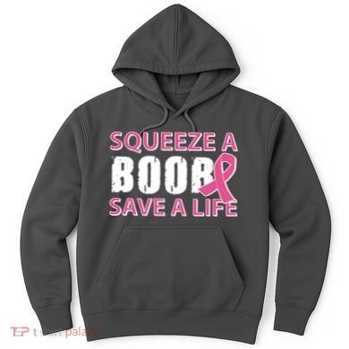 Squeeze A Boob Save A Life Hoodie