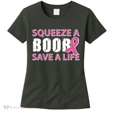 Squeeze A Boob Save A Life Women's T-Shirt