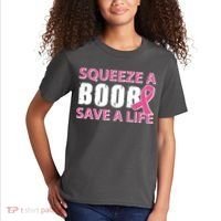 Squeeze A Boob Save A Life Kids T-Shirt thumb 2