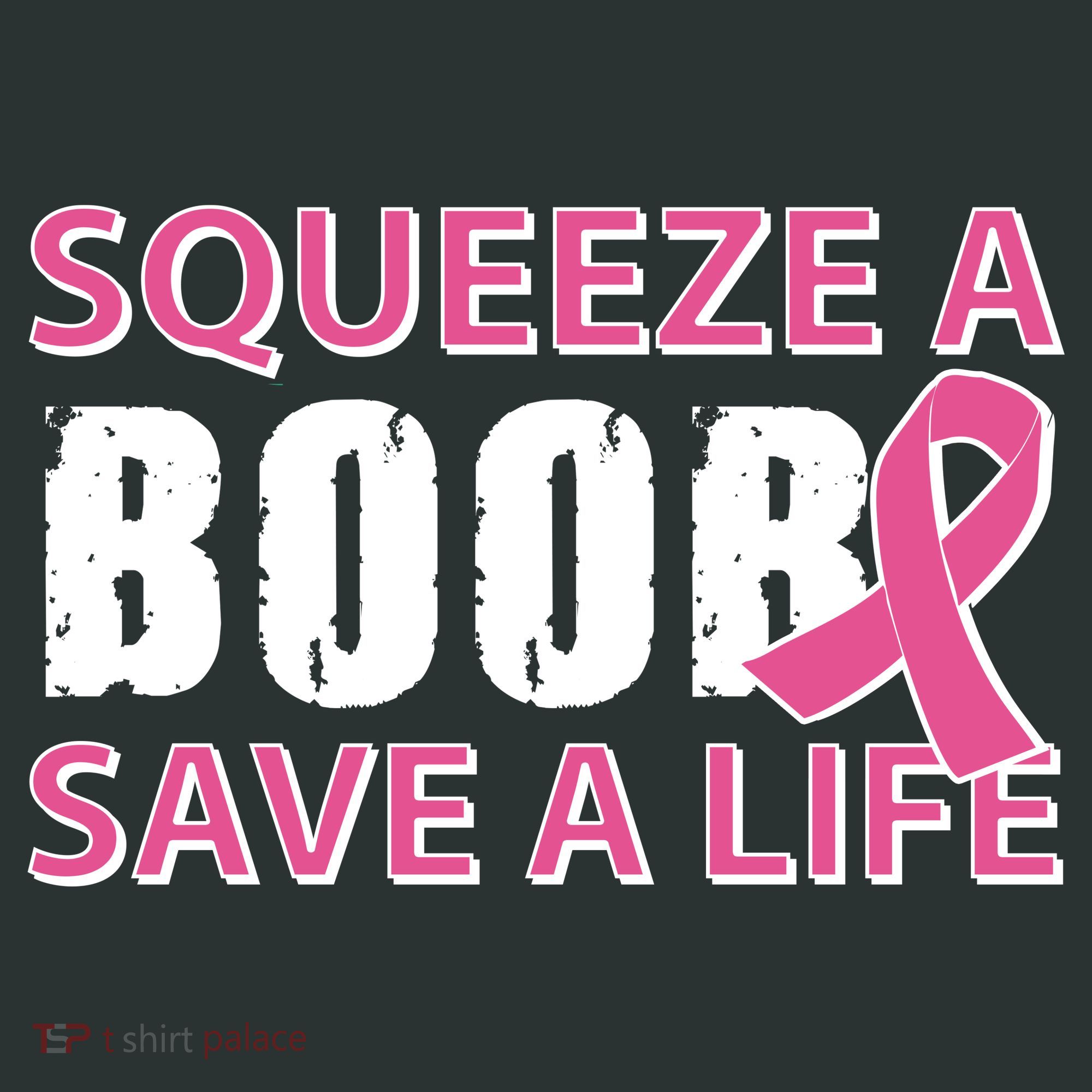 Squeeze A Boob Save A Life Tote Bag