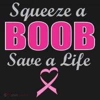 Squeeze A Boob Save A Life Breast Cancer Polo thumb 3