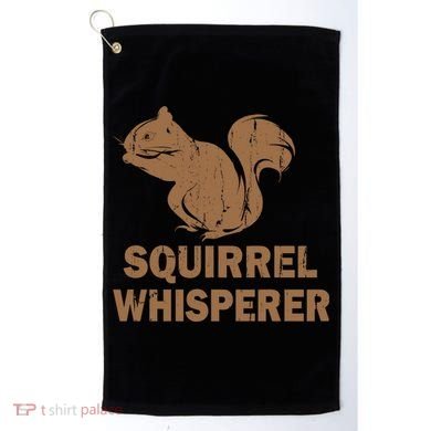 Squirrel Whisperer Golf Towel