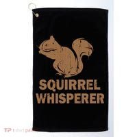 Squirrel Whisperer Golf Towel thumb 0