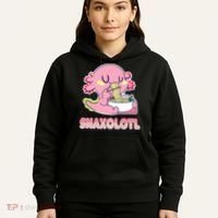 Snaxolotl Ramen Axolotl Kawaii Fish Hoodie thumb 5