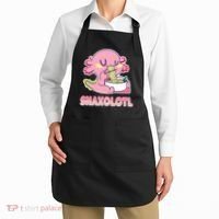 Snaxolotl Ramen Axolotl Kawaii Fish Apron thumb 2