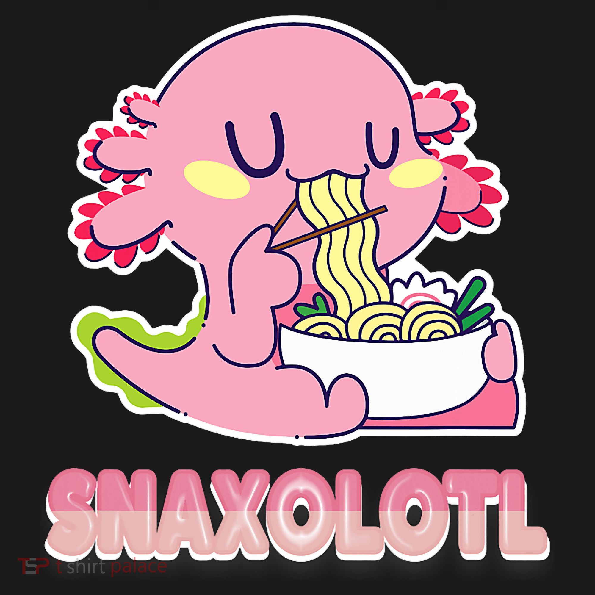 Snaxolotl Ramen Axolotl Kawaii Fish Sweatshirt