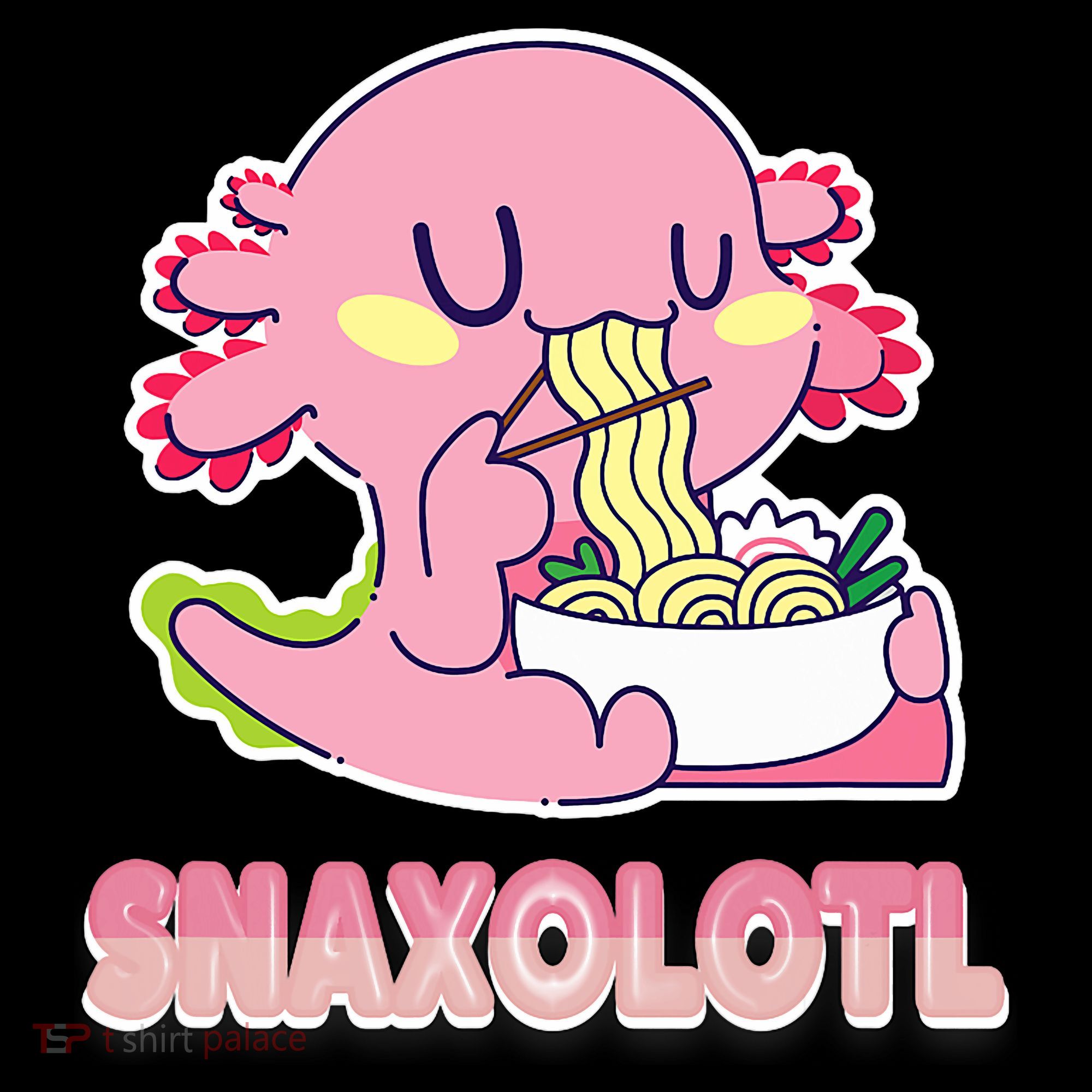 Snaxolotl Ramen Axolotl Kawaii Fish Women's Hoodie