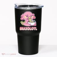 Snaxolotl Ramen Axolotl Kawaii Fish Tumbler thumb 0