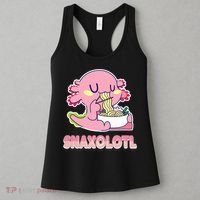 Snaxolotl Ramen Axolotl Kawaii Fish Women's Tank Top thumb 3