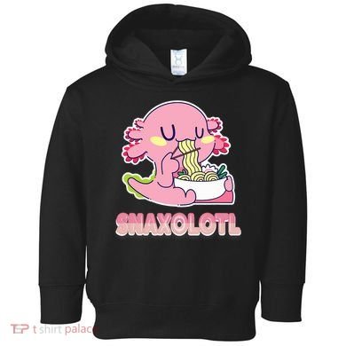 Snaxolotl Ramen Axolotl Kawaii Fish Toddler Hoodie