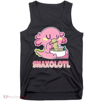 Snaxolotl Ramen Axolotl Kawaii Fish Tank Top