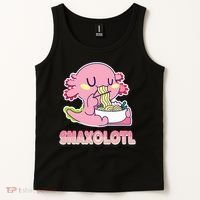 Snaxolotl Ramen Axolotl Kawaii Fish Tank Top thumb 2