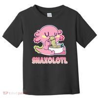 Snaxolotl Ramen Axolotl Kawaii Fish Toddler T-Shirt thumb 0