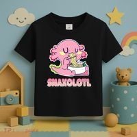 Snaxolotl Ramen Axolotl Kawaii Fish Toddler T-Shirt thumb 3