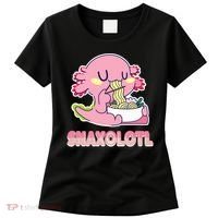 Snaxolotl Ramen Axolotl Kawaii Fish Women's T-Shirt thumb 0